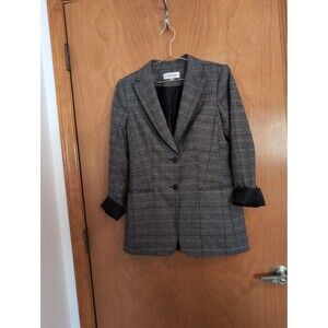 Calvin Klein gray blazer size 4